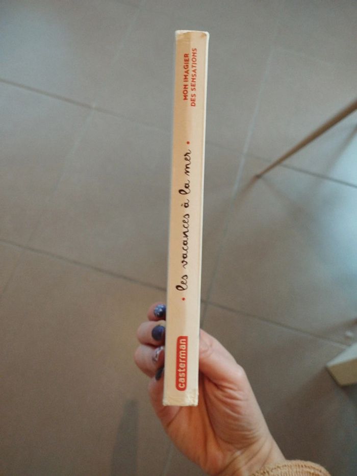 Livre "Mon imagier des sensations - Les vacances à la mer" - photo numéro 6
