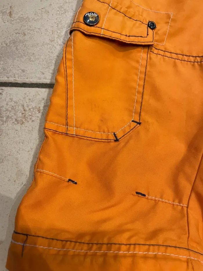 Bermuda / pantalon Mini Gang 5ans orange - photo numéro 5