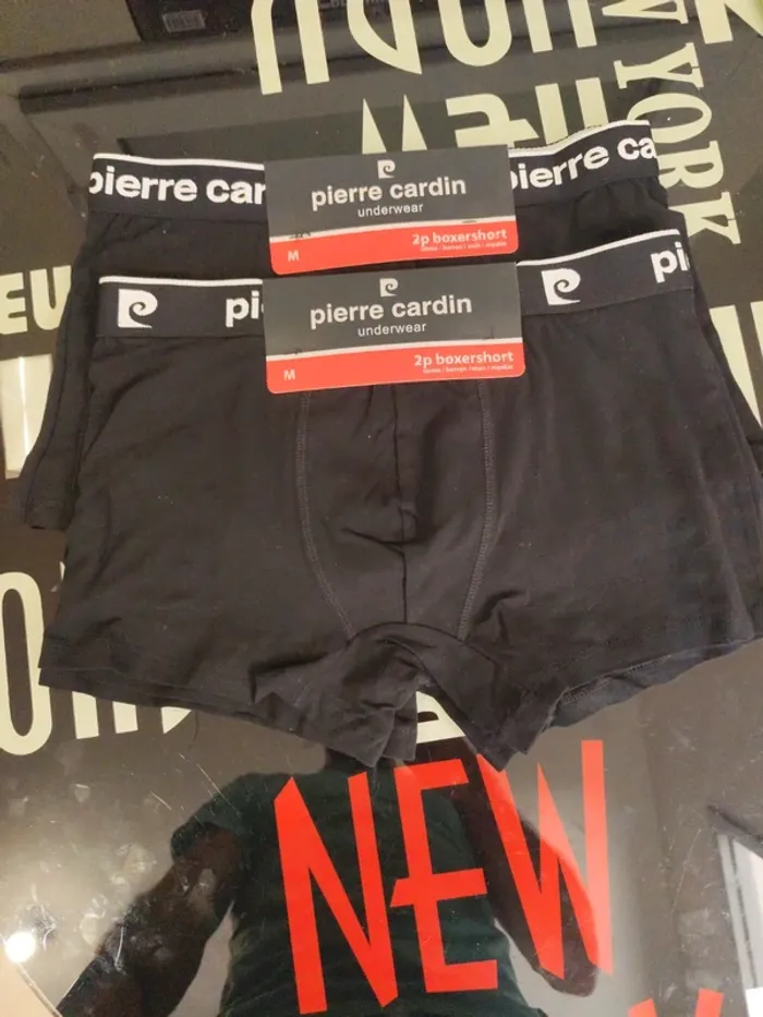2 lots de 2 boxers pierre cardin