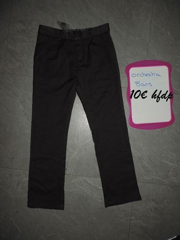 pantalon orchestra taille 8 ans