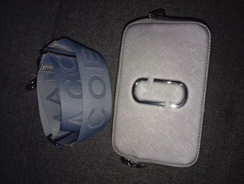 Sac Marc Jacobs gris argenté neuf 