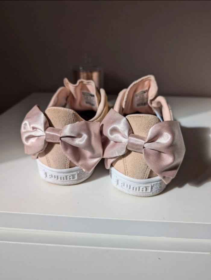 Puma Suede bow. T. 38 - photo numéro 2