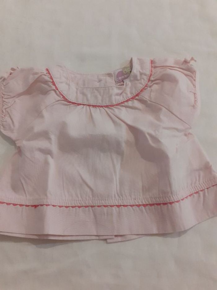 Robe manche courte taille 1 mois -DO l'enfant