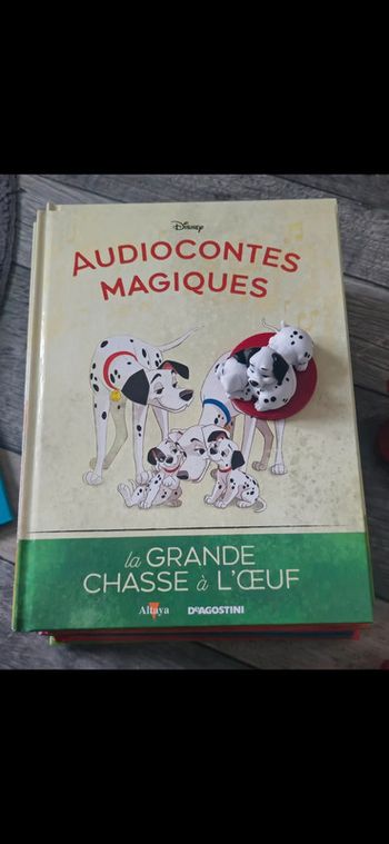 Livre et figurine des audiocontes Magiques altaya audio conte audio compte disney 112