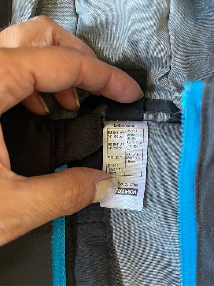 Veste Quechua Taille 10/11 ans - photo numéro 2