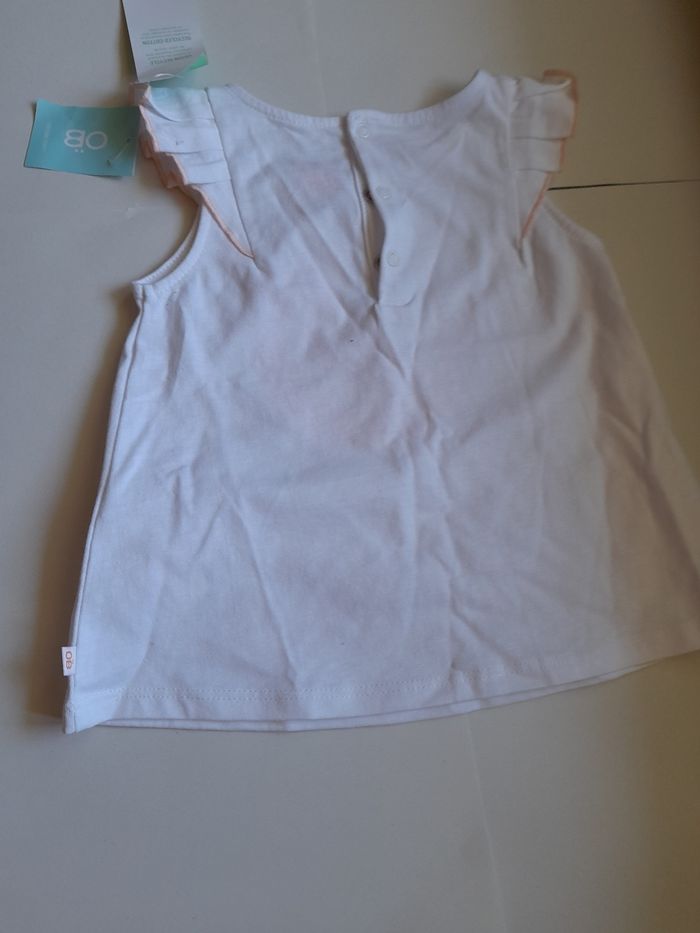 T-shirt blanc Obaibi - photo numéro 2