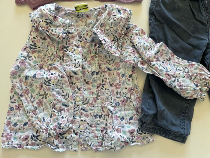 Ensemble salopette + chemisette + gilet - photo numéro 3