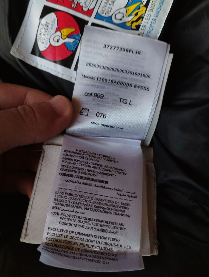 Moncler Maya 70 • Doudoune noir/bleu · Taille 1 (S) • Très chaude - photo numéro 7