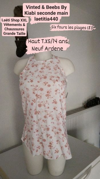 Haut fille T.XS/14 ans
