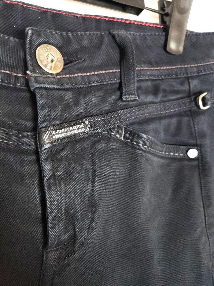 Jean bootcut noir Marithé François Girbaud Taille 37 W27 - photo numéro 2
