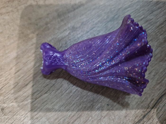 Princesse Raiponce magiclip Disney robe paillette - photo numéro 4