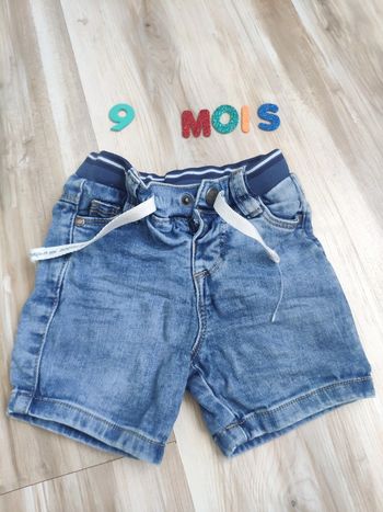 Short en jean