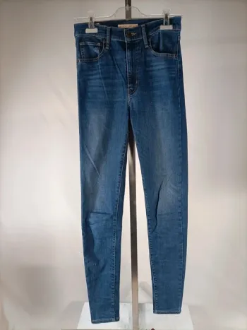 Jean Levi's taille haute slim - Levis Mile High Super Skinny - taille 27 A156
