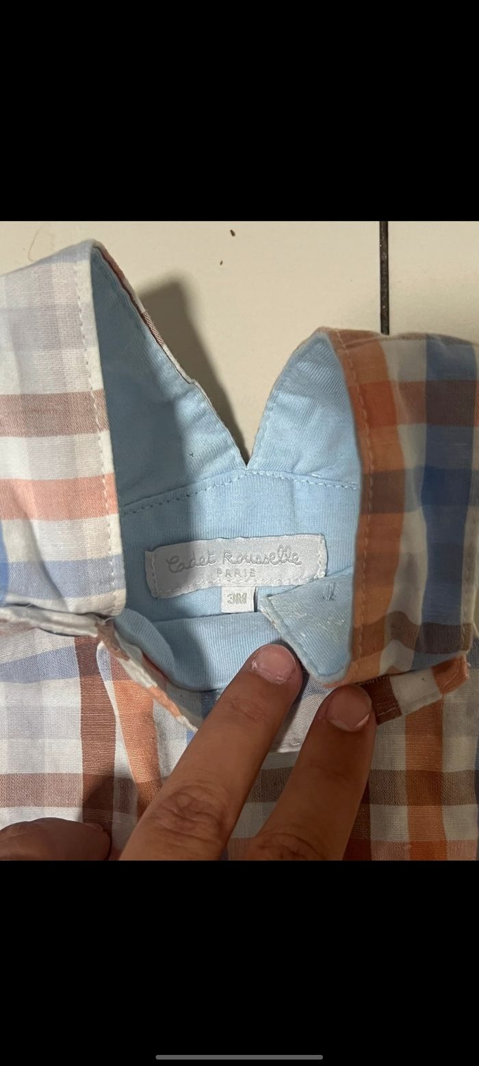 Salopette bébé cadet rouselle taille 3 mois - photo numéro 3