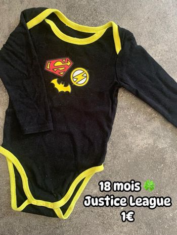 Body 🍀 18 mois 🍀 Justice League