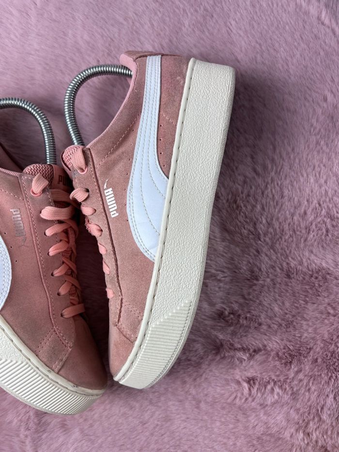 Puma Vikky Platform Rose Orangé – Pointure 39 en Suède - photo numéro 10