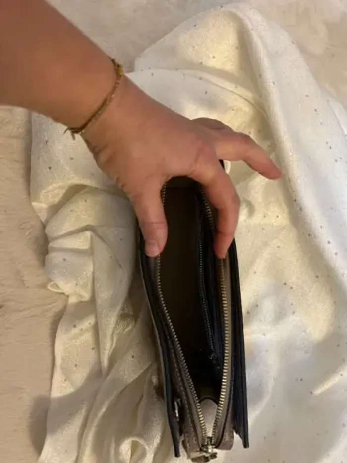 Sac pochette beige taupe karen Millen - photo numéro 5
