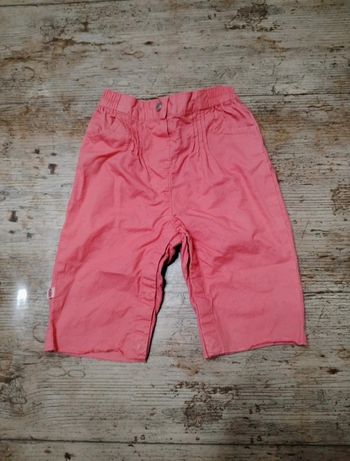 Joli pantalon en toile été fille 3 mois