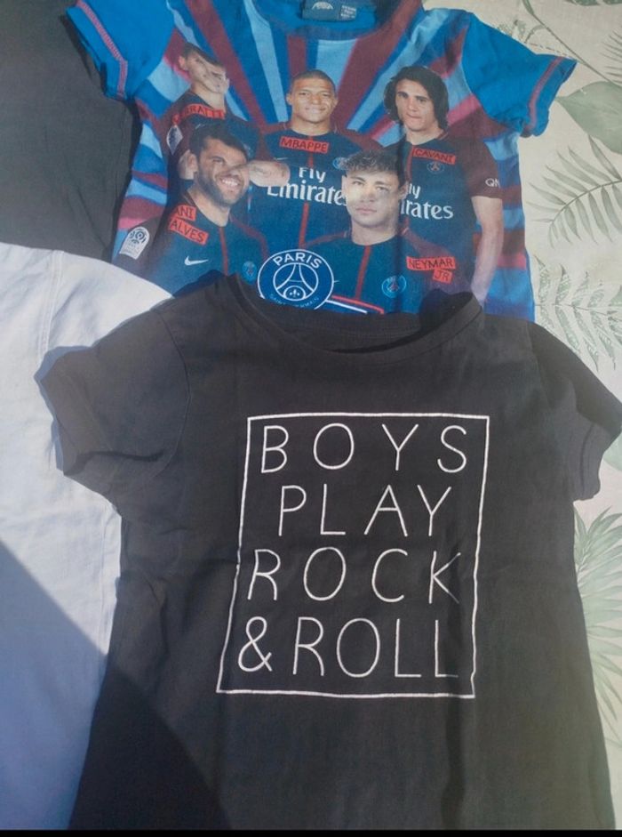 Lot tee shirt 5 ans - photo numéro 2