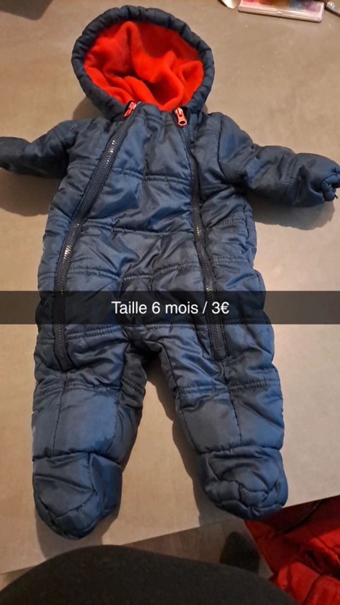Combinaison bleu