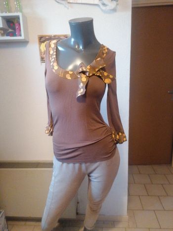 Haut manche longue taille s