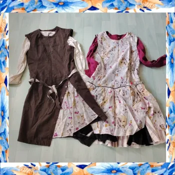 2 robes hiver Catimini 10 ans