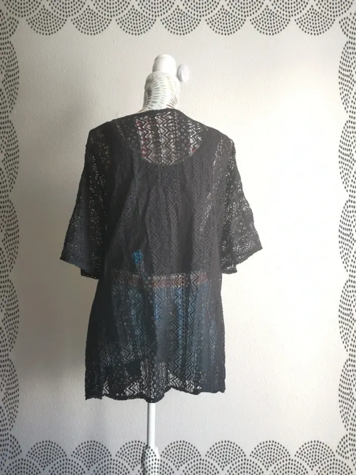 Kimono de plage Camaïeu taille 40/42 - photo numéro 7