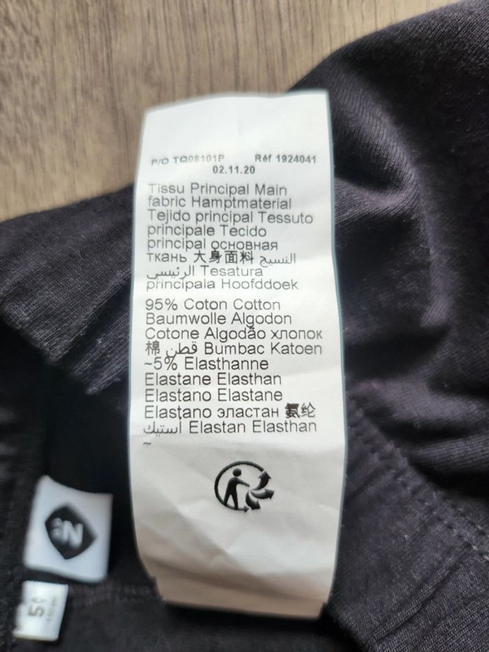 Legging pantacourt noir fille 5 ans - photo numéro 4