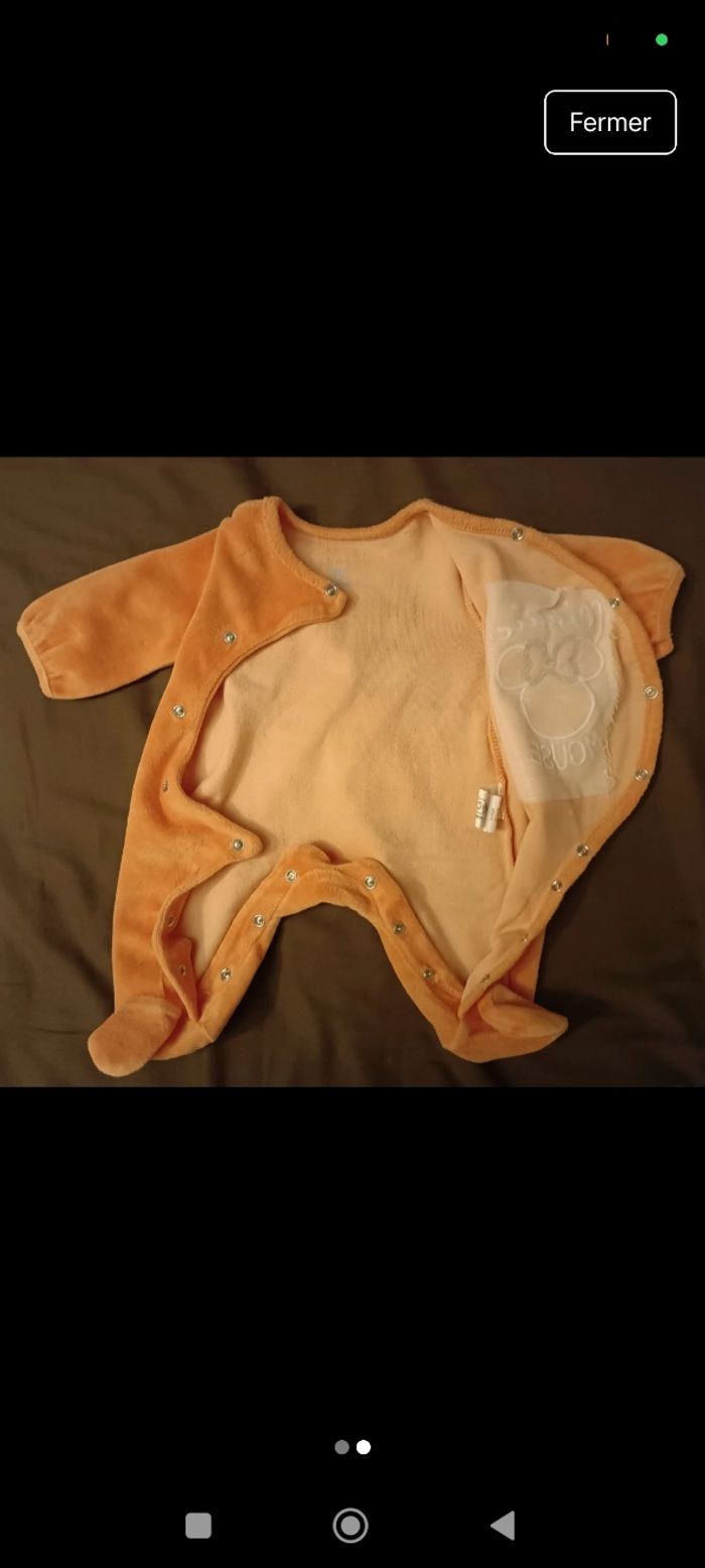 Pyjama dors - bien Minnie Disney pour bébé fille - photo numéro 2
