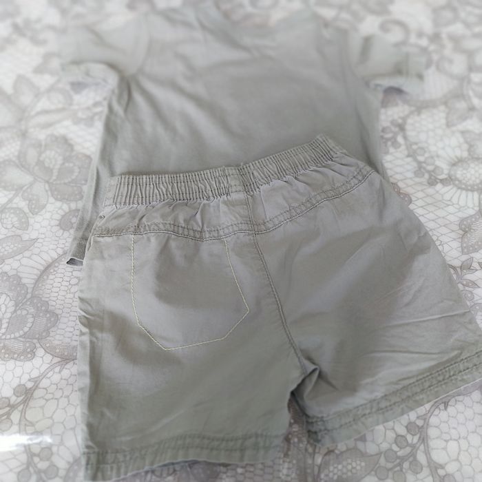 Lot 2 Ensembles short teeshirt garçon - photo numéro 3