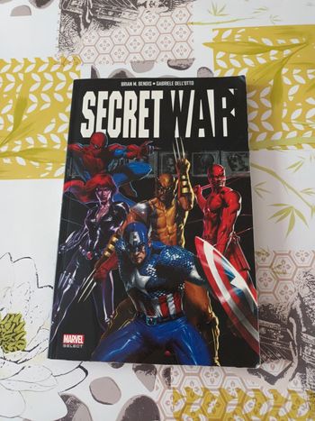 Livre Marvel : Secret War