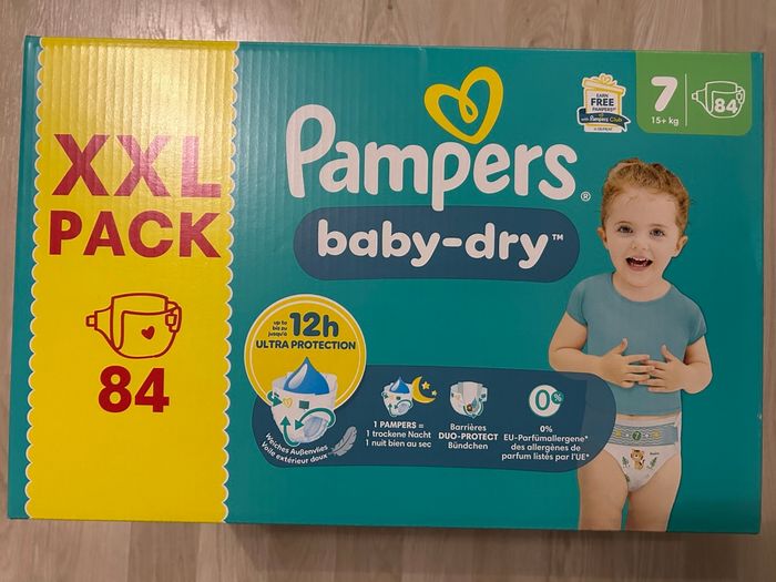 Pampers taille 7 - photo numéro 2