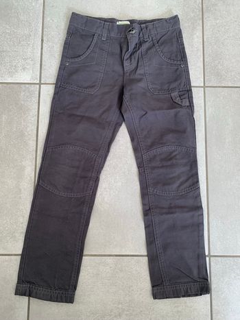 Superbe pantalon gris Vertbaudet taille 8 ans