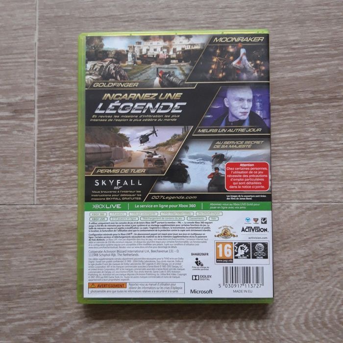 007 legends jeu Xbox 360 - photo numéro 2