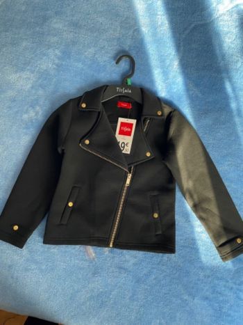 Jolie blouson fille noir