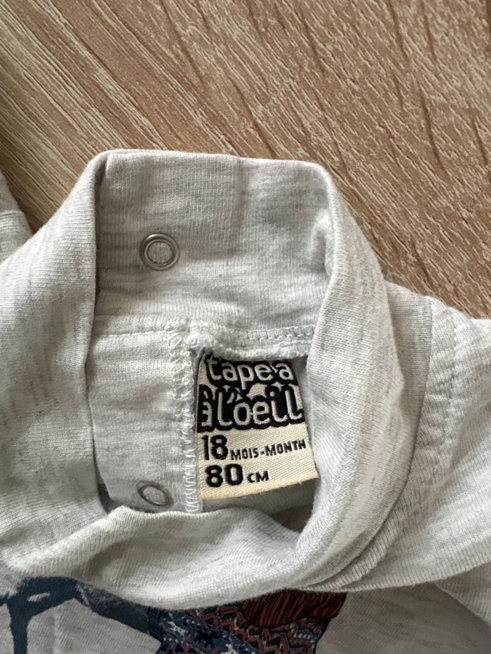 Sous pull 18 Mois - 80 cm - photo numéro 2