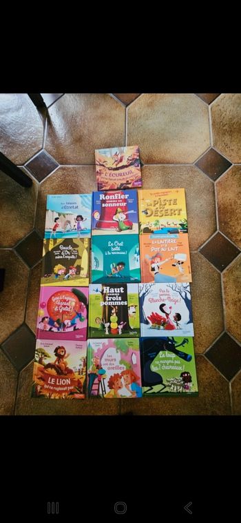 Lot 13 livres pour enfabts