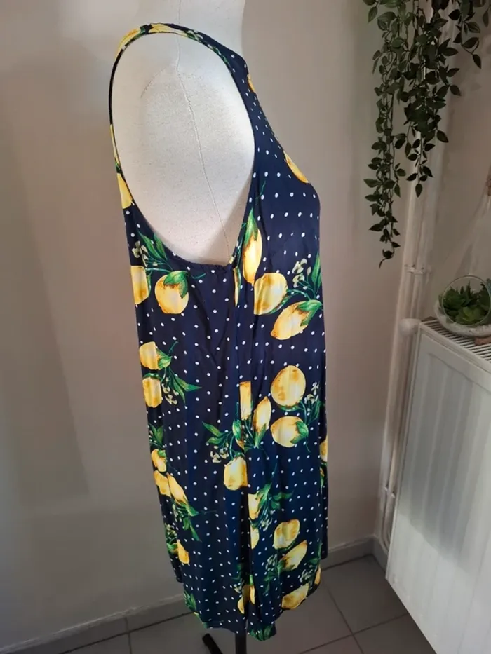 🍋 Robe été citrons T38 - photo numéro 2