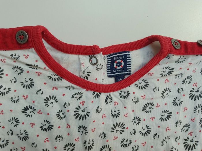 Tunique fille 4 ans Elle est où la Mer - photo numéro 3