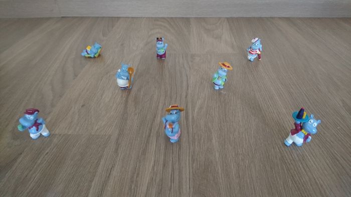 Figurines kinder hippopotames "La bande des hippos en vacances" (1992) - photo numéro 3