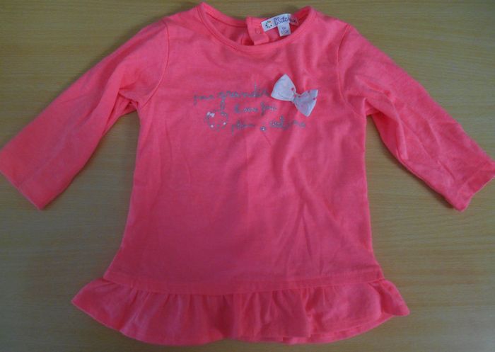 Robe manches longues 6-9 mois / Kitchoun