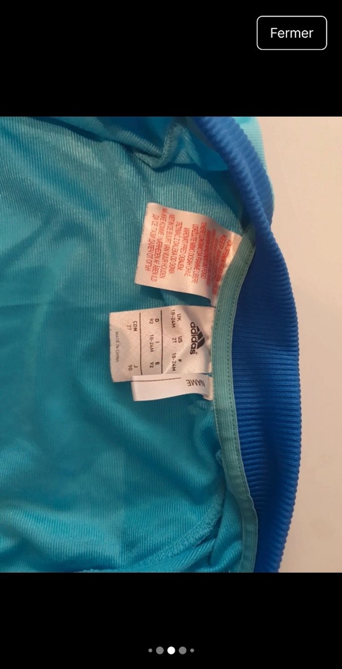Veste adidas garçon 18/24 mois - photo numéro 8