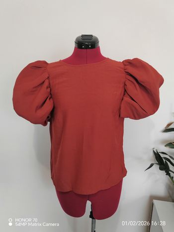Blouse manches bouffantes