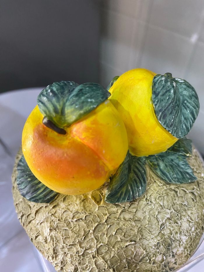 Lot de 2 bocaux motifs fruits - photo numéro 3
