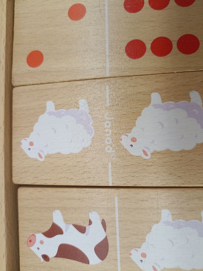 Jeu de domino en bois - Janod- A partir de 24 mois - photo numéro 4