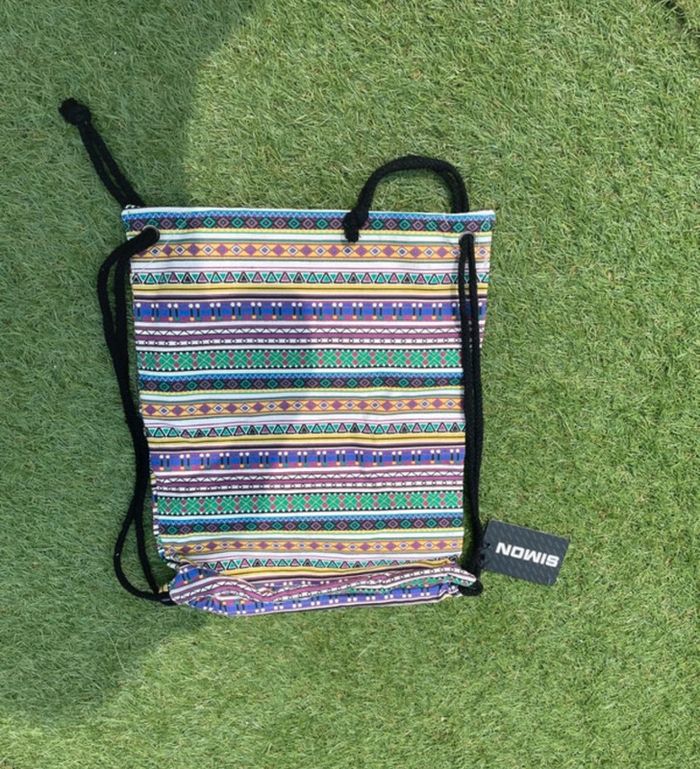 Sac à dos / Sac de sport Simon Neuf avec Étiquette - Motif Ethnique - photo numéro 2