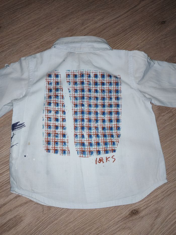Chemise+jean's IKKS - photo numéro 4