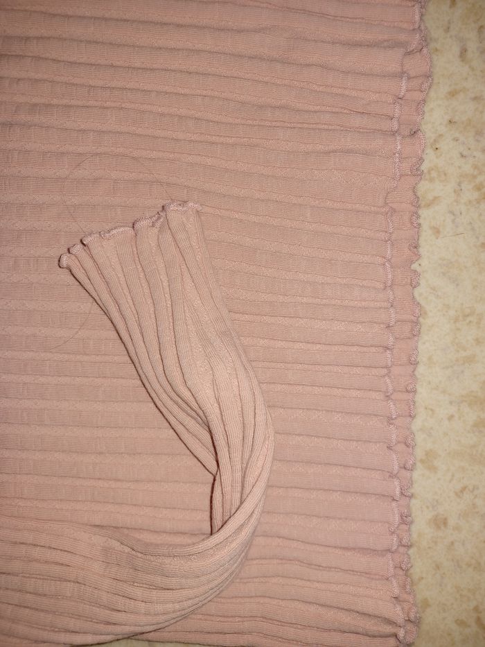 Sous pull femme rose uni Camaïeu Taille S - photo numéro 2