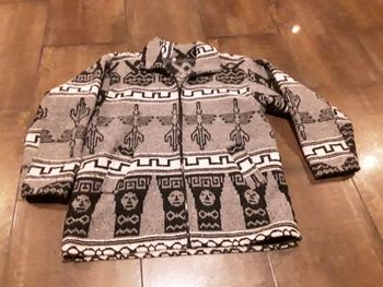 véritable veste bolivienne taille xl