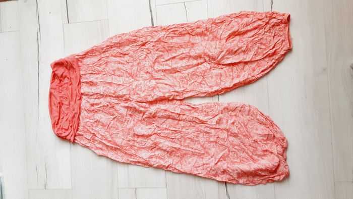 Vêtement femme pantalon type sarouel rose taille 36